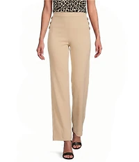 Anne Klein Sailor Heavy Cool Crepe Wide Leg Pants
