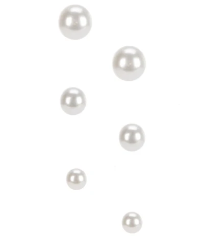 Anne Klein Trio Pearl Stud Earrings
