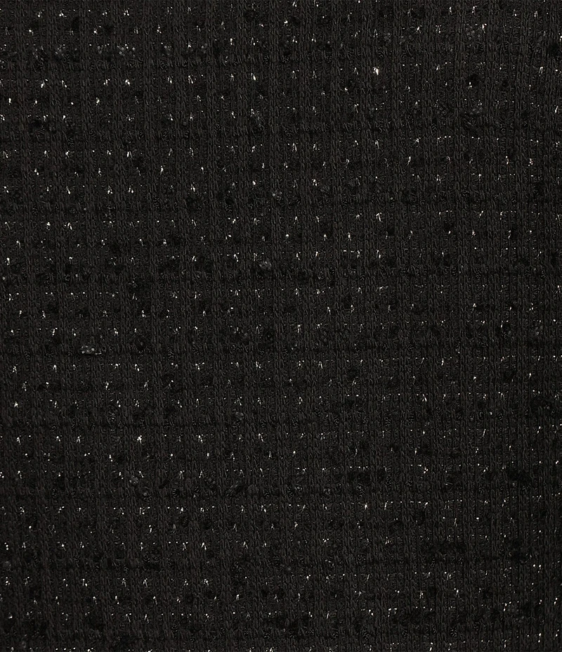 Anne Klein Tweed Round Neck Sleeveless Princess Seam Sheath Coordinating Dress