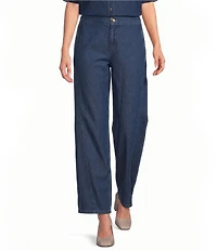 Anne Klein Wide Leg With Curved Side Seams
