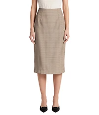 Anne Klein Woven Midi Skirt
