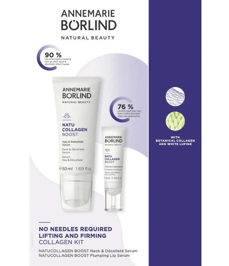 Annemarie Borlind No Needles Required Lifting & Firming Collagen Lip & Neck Set