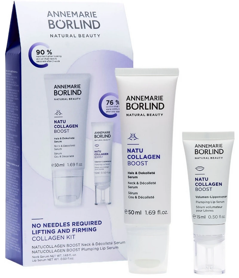 Annemarie Borlind No Needles Required Lifting & Firming Collagen Lip & Neck Set