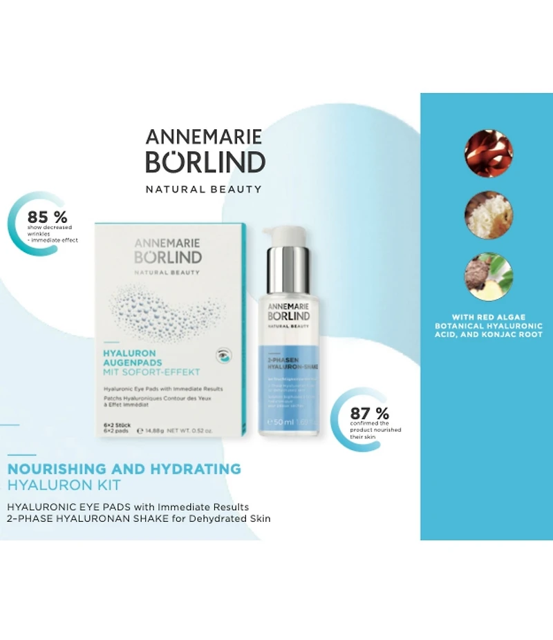 Annemarie Borlind Noruishing & Hydrating Hyaluronic Set