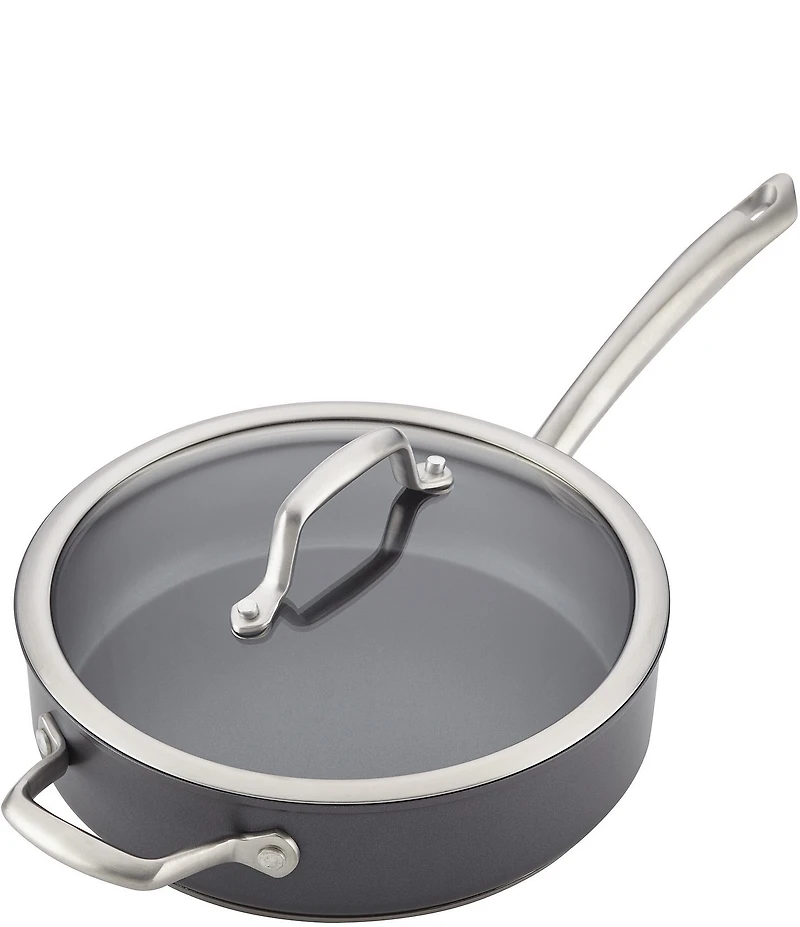 Anolon Accolade Forged Hard-Anodized Precision Forge 10-Piece Cookware Set