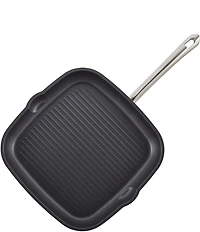 Anolon Accolade Hard-Anodized Precision Forge Square Grill Pan, 11#double;