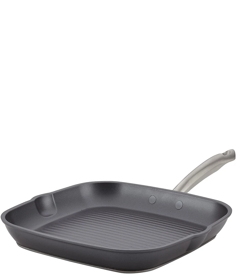 Anolon Accolade Hard-Anodized Precision Forge Square Grill Pan, 11#double;