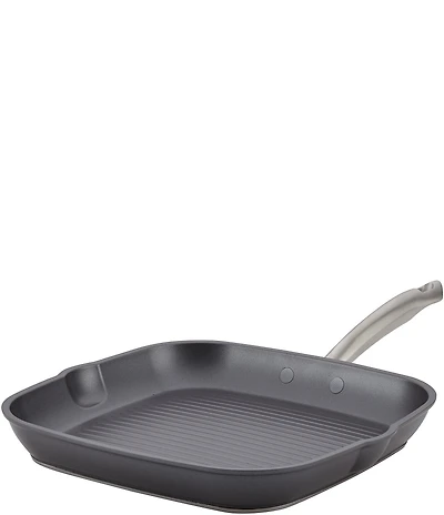 Anolon Accolade Hard-Anodized Precision Forge Square Grill Pan, 11#double;