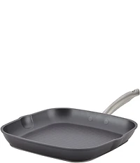 Anolon Accolade Hard-Anodized Precision Forge Square Grill Pan, 11#double;