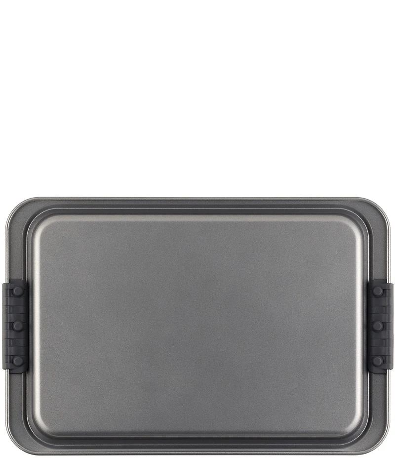 Anolon Advanced Nonstick Bakeware Rectangular Cake Pan with Silicone Grips