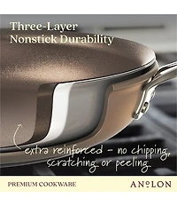 Anolon Ascend Hard Anodized Nonstick 10-Piece Cookware Set