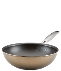 Anolon Ascend Hard Anodized Nonstick Stir Fry Pan, 10#double;
