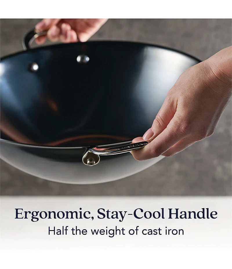 Anolon EverLast N2 Carbon Steel, 14-in