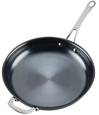 Anolon EverLast N2 Carbon Steel Frying Pan, 12#double;