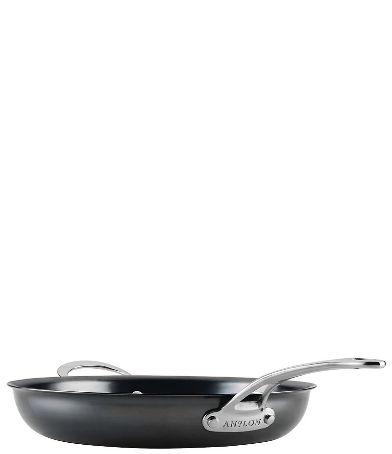 Anolon EverLast N2 Carbon Steel Frying Pan, 12#double;