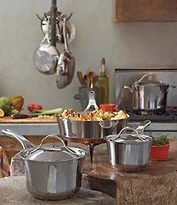 Anolon Nouvelle Copper & Stainless Steel 10-Piece Cookware Set