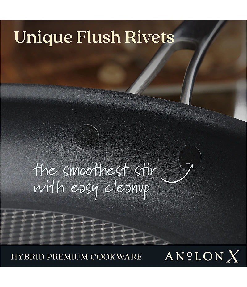 Anolon X Hybrid Nonstick 7-Piece Cookware Set