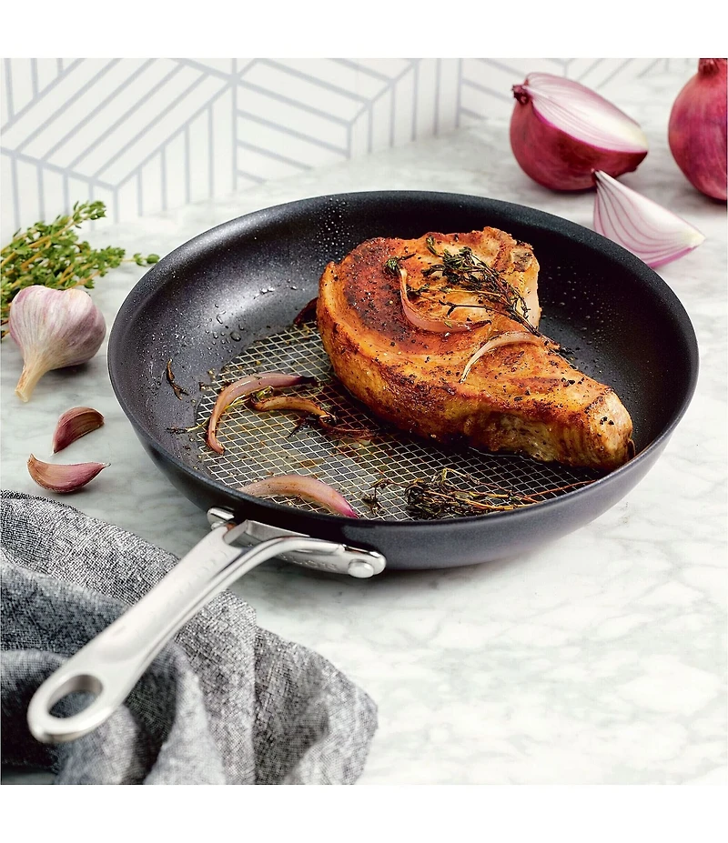 Anolon X Hybrid Nonstick Induction Frying Pan, 10#double;