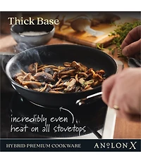 Anolon X Hybrid Nonstick Induction Frying Pan, 8.25#double;