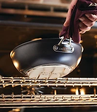 Anolon X Hybrid Nonstick Induction Stir Fry Wok With Lid, 10#double;