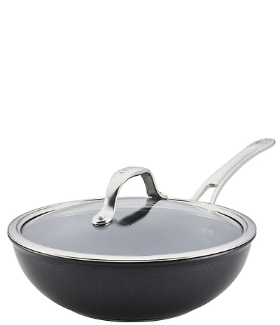 Anolon X Hybrid Nonstick Induction Stir Fry Wok With Lid, 10#double;