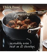 Anolon x SearTech Nonstick Covered Casserole Pan, 4 Qt.