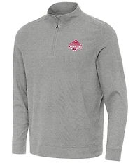 Antigua 2024 College Football Playoff National Champions Ohio State Buckeyes Subtle Quarter-Zip Pullover