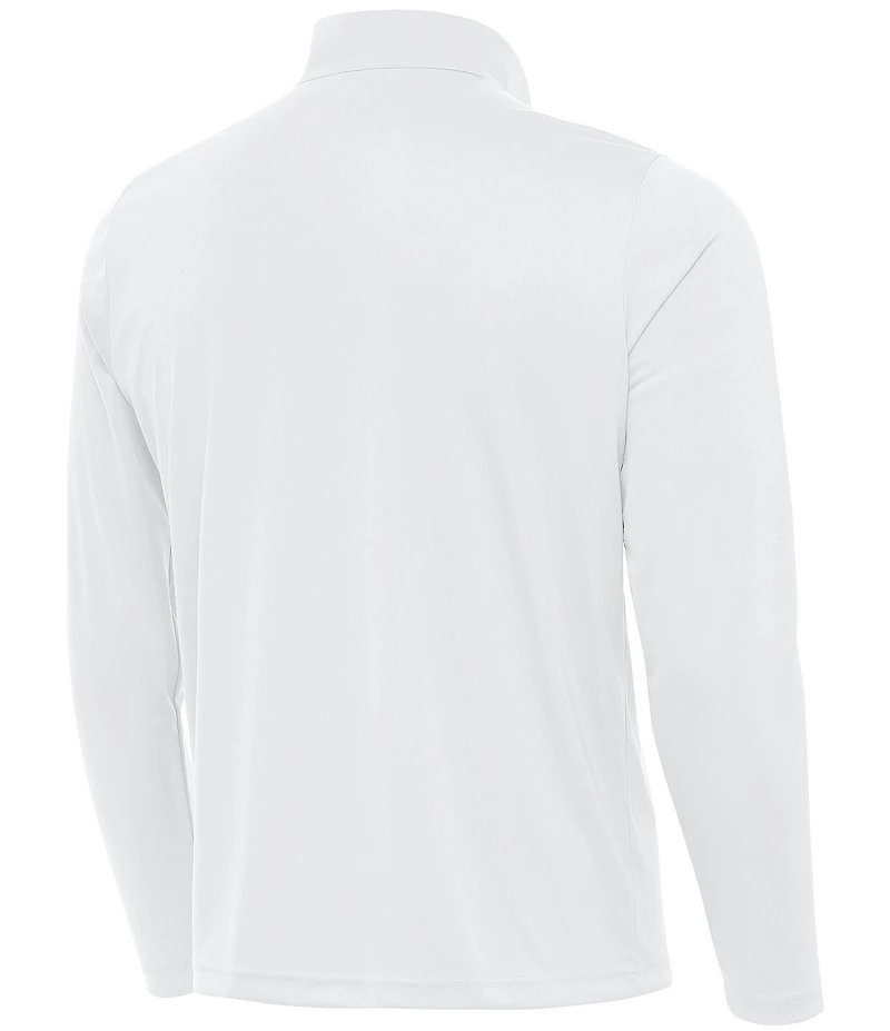 Antigua 2024 College Football Playoff National Champions Ohio State Buckeyes Tribute Quarter-Zip Pullover