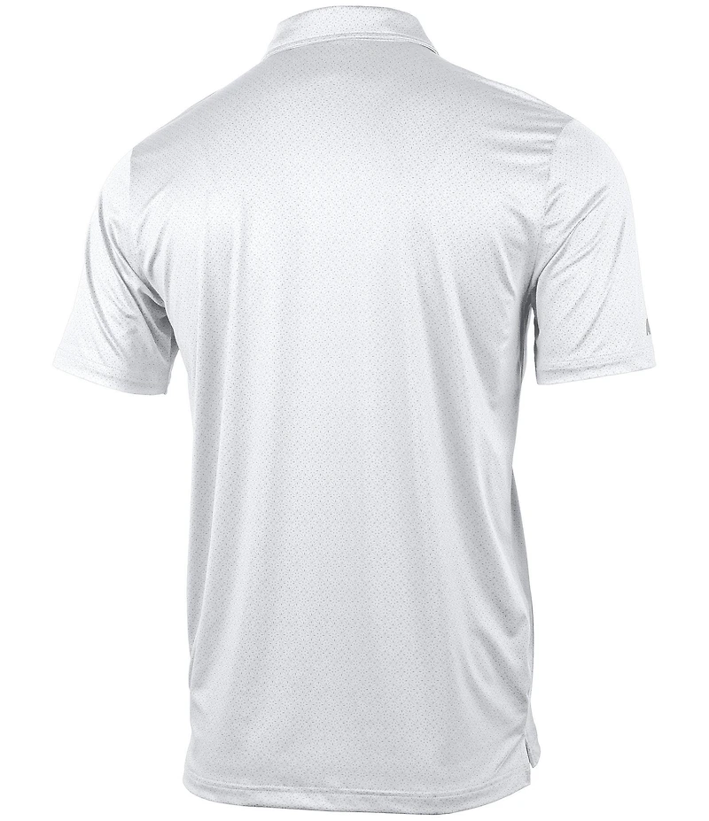 Antigua 2024 College Football Playoff National Champions Ohio State Buckeyes Whirl Short Sleeve Polo Shirt