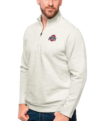 Antigua Big 10 Gambit Quarter-Zip Pullover