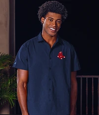 Antigua MLB American League Activate Short Sleeve Woven Shirt