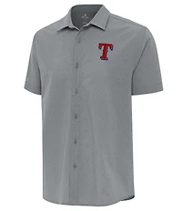 Antigua MLB American League Activate Short Sleeve Woven Shirt