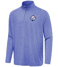 Antigua MLB Los Angeles Dodgers Back-To-Back World Series Champions Hunk Quarter-Zip Pullover