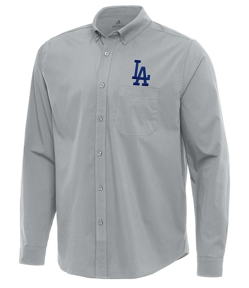 Antigua MLB National League Flight Long Sleeve Woven Shirt
