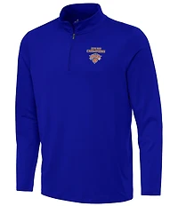 Antigua NBA New York Knicks 2026 World Champions Reprocess Quarter-Zip Pullover
