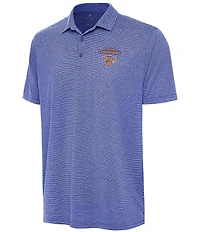 Antigua NBA New York Knicks 2026 World Champions Scheme Short Sleeve Polo Shirt