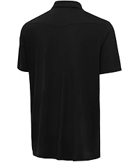 Antigua NBA New York Knicks 2026 World Champions Western Short Sleeve Polo Shirt