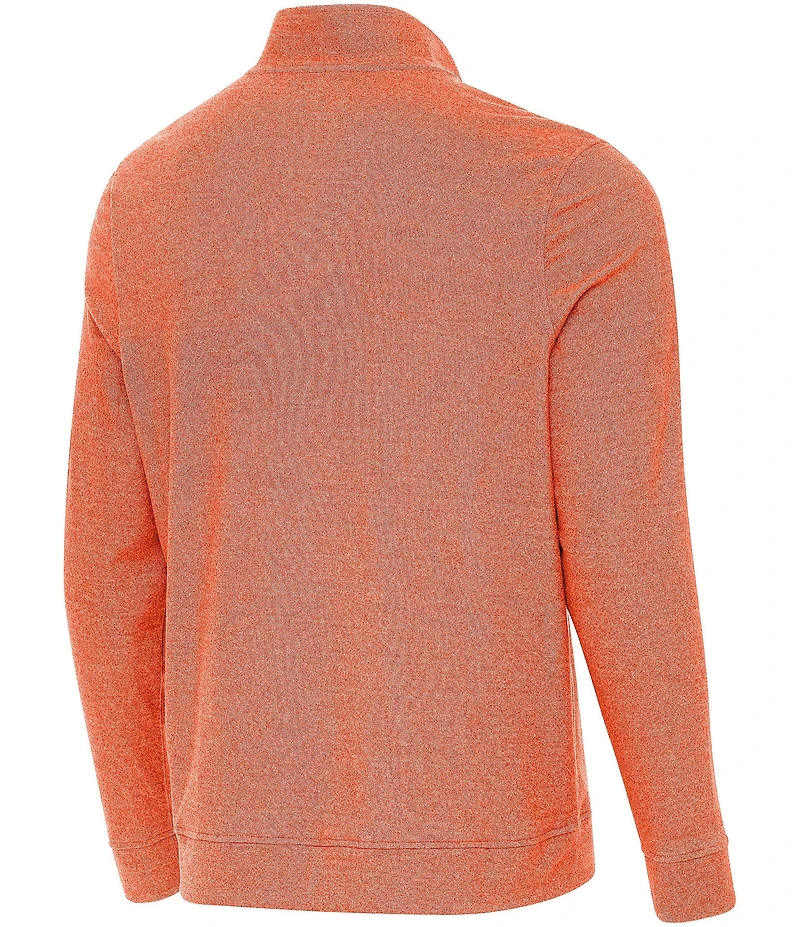 Antigua NBA Oklahoma City Thunder 2025 World Champions Subtle Quarter-Zip Pullover