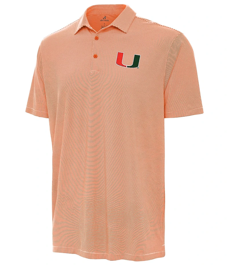 Antigua NCAA ACC Twine Short Sleeve Polo Shirt