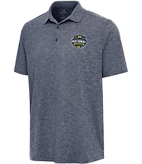 Antigua NCAA Basketball Michigan Wolverines 2026 National Champions Par 3 Short Sleeve Polo Shirt
