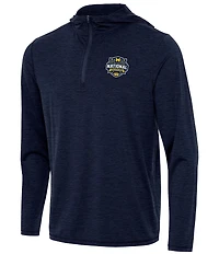 Antigua NCAA Basketball Michigan Wolverines 2026 National Champions Tidy Quarter-Zip Pullover Hoodie