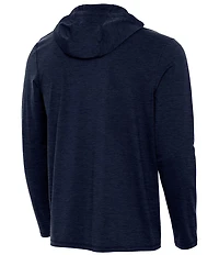 Antigua NCAA Basketball Michigan Wolverines 2026 National Champions Tidy Quarter-Zip Pullover Hoodie