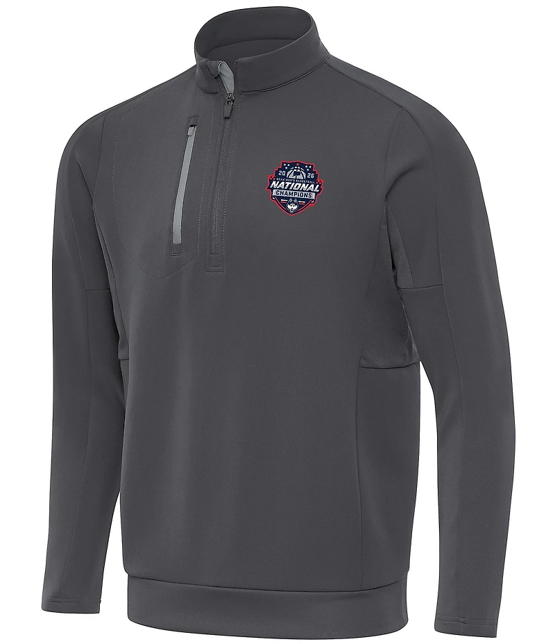 Antigua NCAA Basketball UCONN Huskies 2026 National Champions Generation Quarter-Zip Pullover