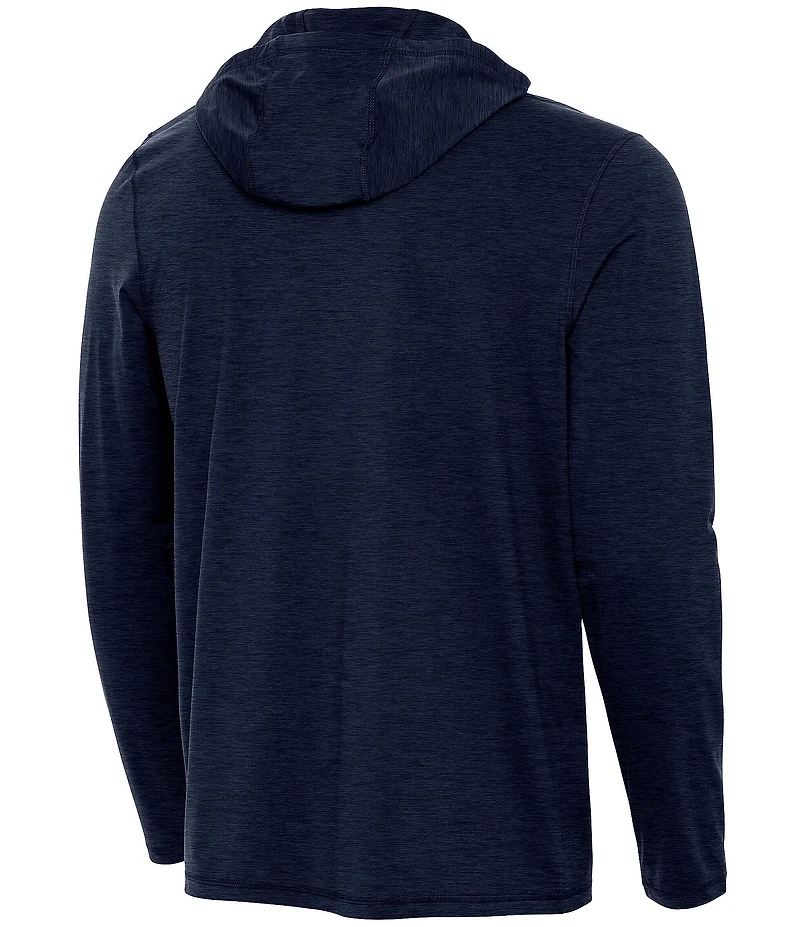 Antigua NCAA Basketball UCONN Huskies 2026 National Champions Tidy Quarter-Zip Pullover Hoodie