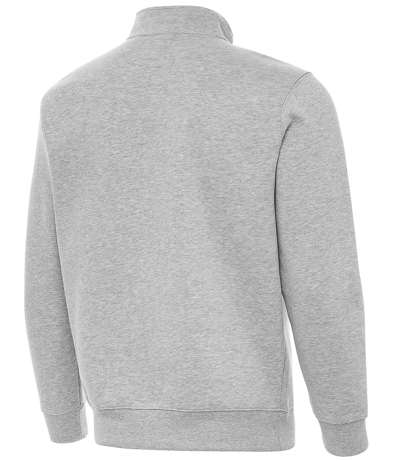 Antigua NCAA Basketball UCONN Huskies 2026 National Champions Victory Fleece Quarter-Zip Pullover