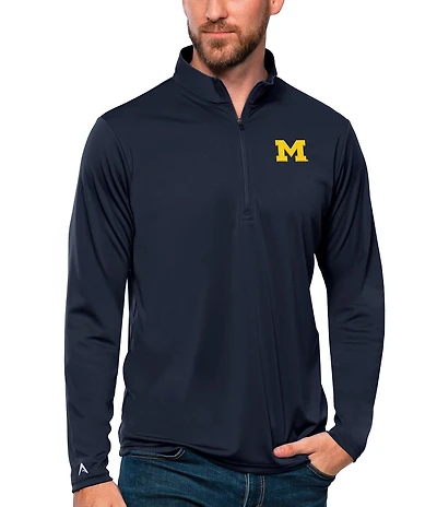 Antigua NCAA Big 10 Tribute Quarter-Zip Pullover