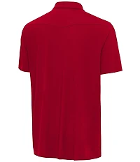 Antigua NCAA Big 10 Western Short Sleeve Polo Shirt