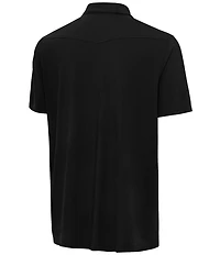 Antigua NCAA Big 10 Western Short Sleeve Polo Shirt