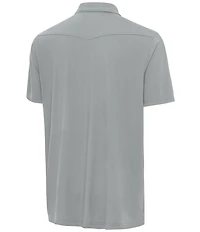 Antigua NCAA Big 10 Western Short Sleeve Polo Shirt