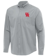 Antigua NCAA Big 12 Flight Long Sleeve Woven Shirt